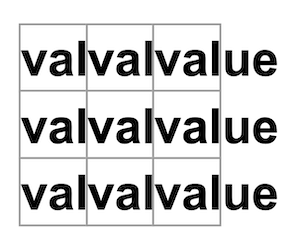value-filled board